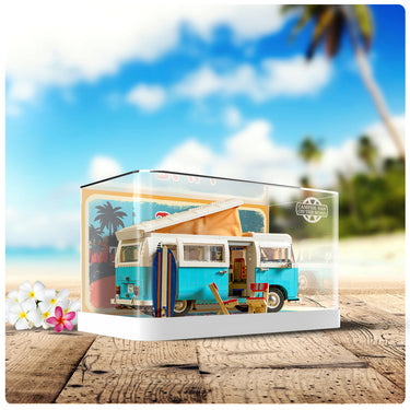 Lego Volkswagen T2 Camper Van 10279 Display Case